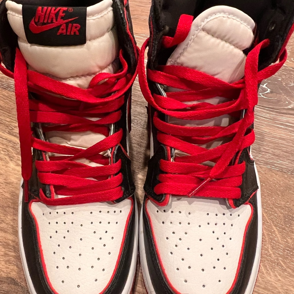 Nike Air Red and Black High-Tops